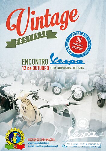 Vintage Festival poster