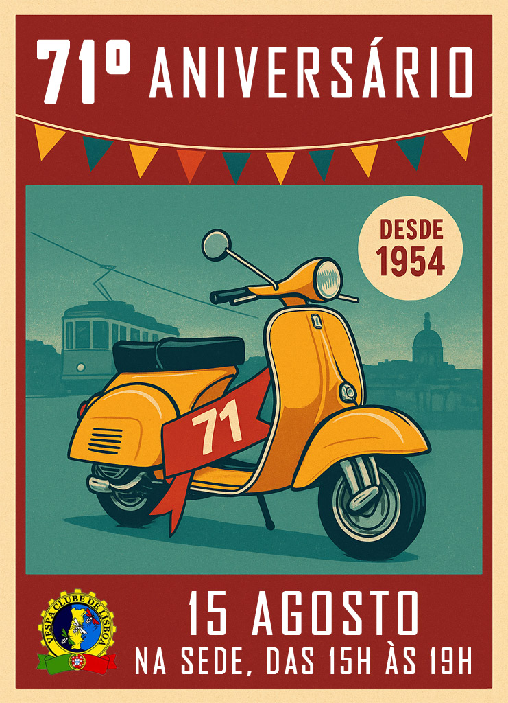 71º Aniversário do Vespa Clube de Lisboa